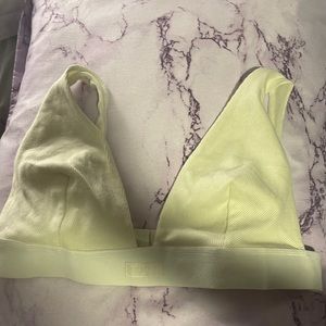 SKIMS COTTON JERSEY TRIANGLE BRALETTE